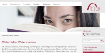Screenshot Management Akademie München